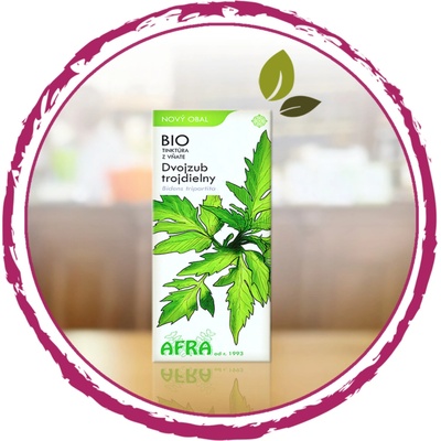 Afra Dvojzub trojdielny Bio tinktúra 50 ml