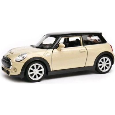 Welly New Mini Cooper Hatch Krémová 1:34