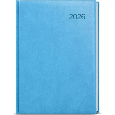 Vivella A5 Denní 2027 jasně modrý