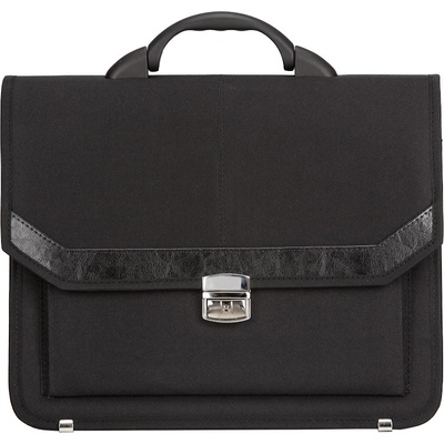 REAbags aktovka 7253-T čierna/nikl