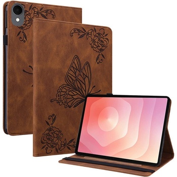 Samsung Кожен калъф с Протектор за Samsung Galaxy Tab S11 X730 / X736, Дизайн пеперуда- 6 цвята