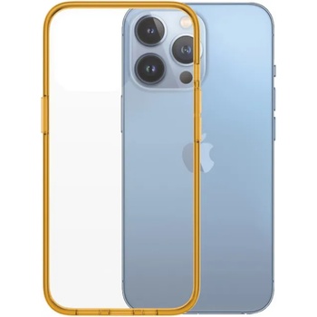 Panzer Калъф PanzerGlass - ClearCase, iPhone 13 Pro, прозрачен/оранжев (5711724003387)