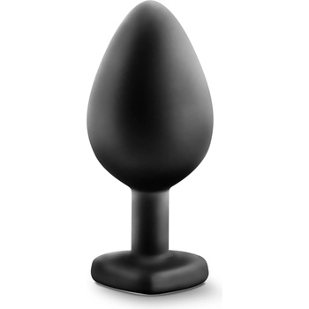 Image 1 of Blush Novelties Temptasia Bling Plug Medium Black
