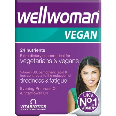 Vitabiotics Wellwoman Vegan [60 Таблетки]
