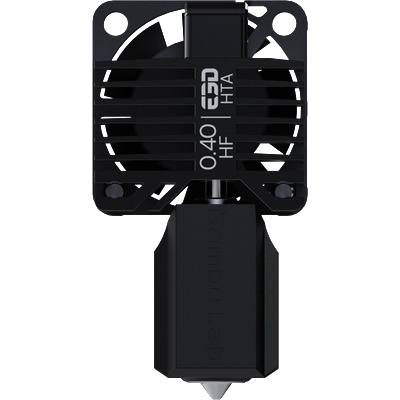 E3D High Flow HT-Abrasive Complete HotEnd за Bambu Lab X1E - 0, 4 mm (BAMBU-HF-HTA-X1E-AS-0400-SPK)