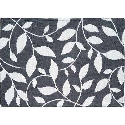 SCANquilt Prestieranie motiv Fino listy čierna 32x48cm