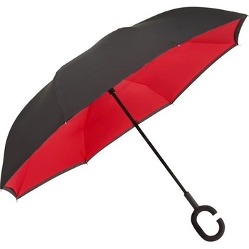 Obrátený dáždnik červený