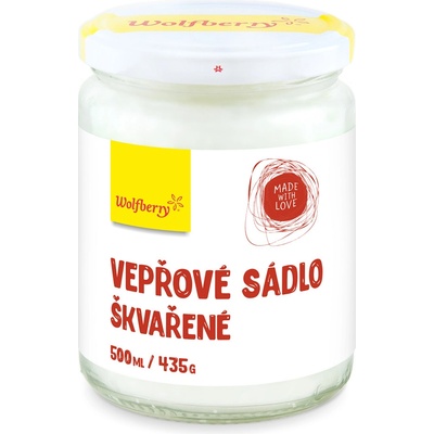 Wolfberry Sádlo škvařené vepřové 435 g – Zboží Dáma