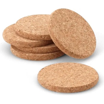 Image 1 of Continenta Подложка за чаша 10 см, комплект 6 бр. , корк, Continenta (CONT1501)
