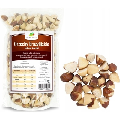 Słodkie Zdrowie Brazílske orechy polovičky 1kg