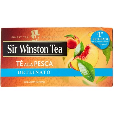 Sir winston tea bezkofeínový broskyňový čaj 20 ks
