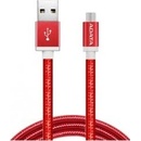 USB kabely ADATA AMUCAL-100CMK-CRD Micro USB, 1m, červený