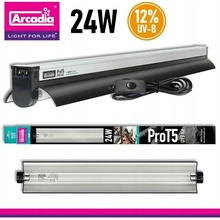 Arcadia PRO T5 UVB Kit 12% UVB 24 W, 550 mm/16 mm