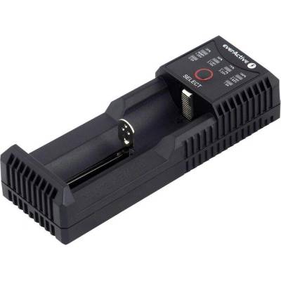 EVERACTIVE Зарядно устройство за LiIon/NiMh батерии 3, 7v/1.2v универсално 1 гнездо USB micro UC-100 EverActive