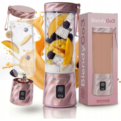 BlendyGo 3 Bezdrátový přenosný USB na smoothie 550 ml