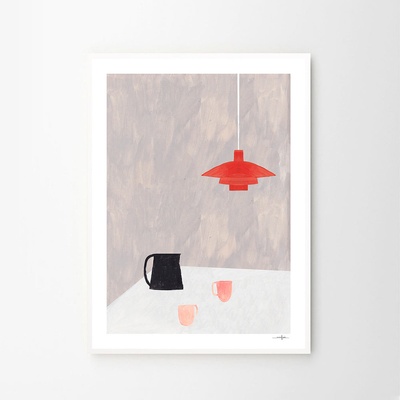 The Poster Club Plagát Orange Pendant by Ana Frois 50x70 cm