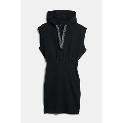 Karl Lagerfeld Jeans Klj Sless Hoodie Dress Black