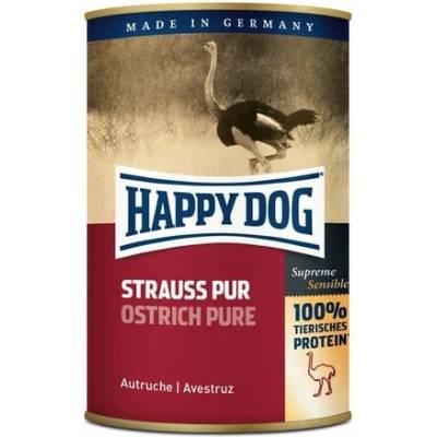 Happy Dog Pur Strauss so pštrosom 400 g