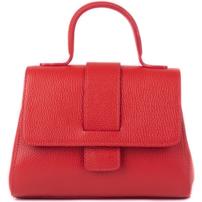 Segali dámska kožená crossbody kabelka Rosy Red