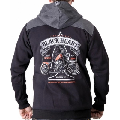 BLACK HEART ORANGE CHOPPER Čierna