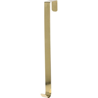 Home Styling Collection Věšák na vánoční věnec, 29 cm zlatá