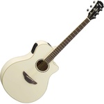 Yamaha APX600 Vintage White Електро-акустична китара Джъмбо