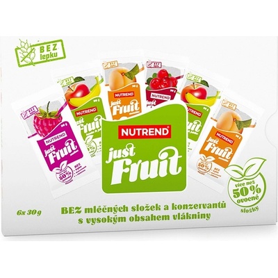 NUTREND Just Fruit 6 x 30 g – Zbozi.Blesk.cz