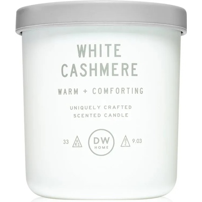 DW HOME Text White Cashmere ароматна свещ 255 гр