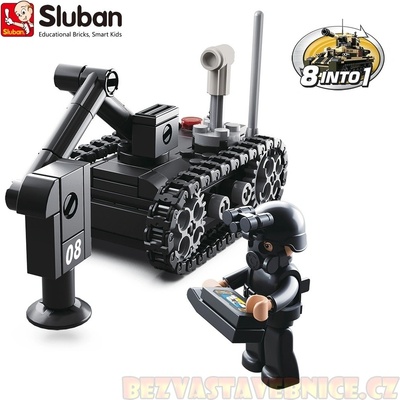 Sluban B0587D Army Detektor min