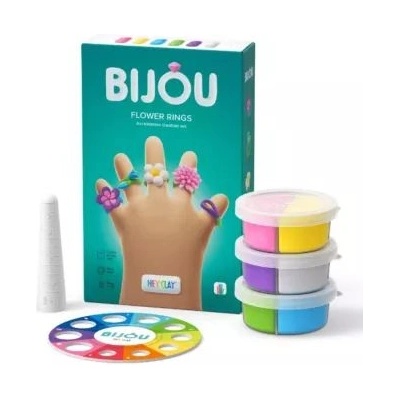 IMC Toys Hey Clay: Пръстен за бижута с пластилин - Цветя