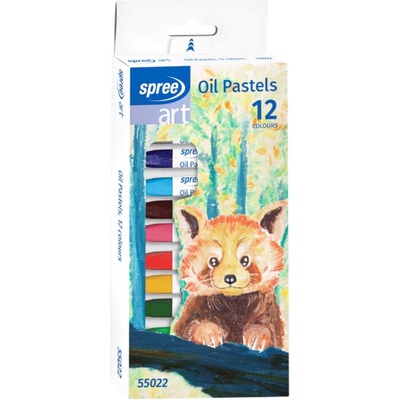Spree Art olejové pastely sada 12 barev