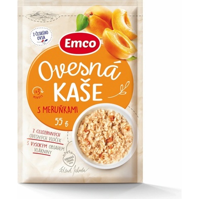 Kaša Emco Ovsená kaša s marhuľami 55 g