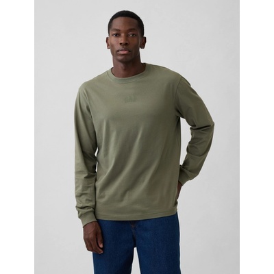 GAP Tričko Everyday Soft s logem Zelená Zelená
