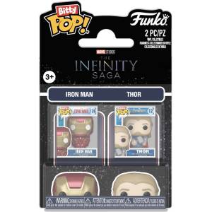 Funko Комплект мини фигури Funko Bitty POP! Marvel: The Infinity Saga - Iron Man & Thor (111528)