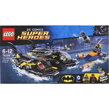 LEGO® Super Heroes 76034 Naháňačka v prístave s Batmanovým člnom