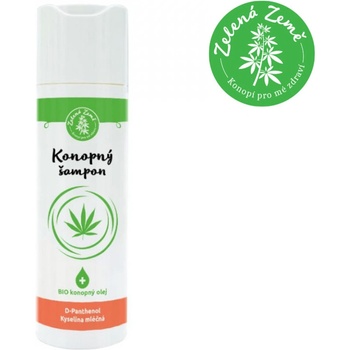 Zelená Země konopný šampon 200 ml