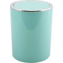 MSV výklopný odpadkový koš KAMAKA, pastelově zelený plast, 6 L 145204