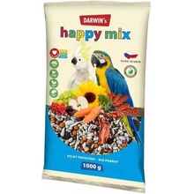 Darwin's Classic Happy Mix Veľký papagáj 1 kg