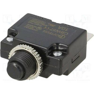 OPTIFUSE CBW57-PS-10A Pojistka: tepelná; 10A; Imax: 1kA; 125V,250V; 32VDC,50VDC
