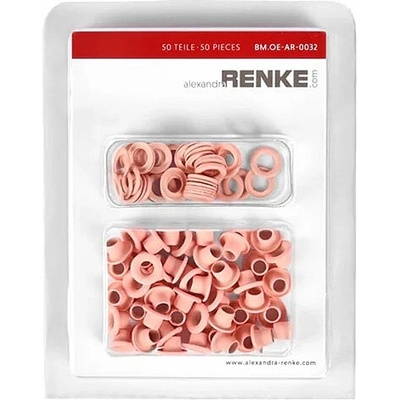 ALEXANDRA RENKE PRŮCHODKY SE ZAKONČENÍM - 8 mm / růžová