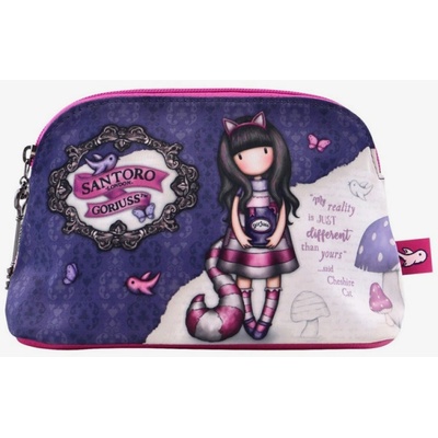 Santoro London Kosmetická taška Gorjuss Cheshire Cat
