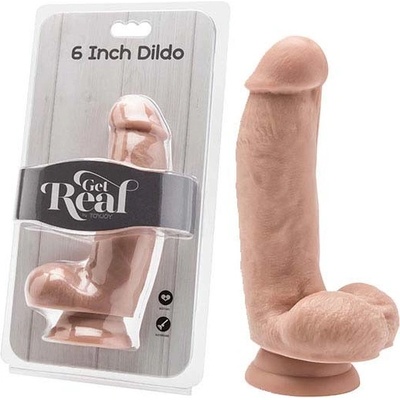 Get Real 6 Inch with balls realistické dildo