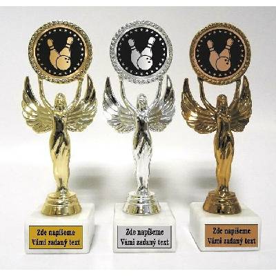 VIZINGR Bowlingové trofeje F32-830-LAC029 F32-830-LAC029 zlato
