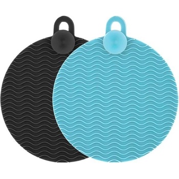 TORO Hubka na riad 2 ks, silikón, tyrkys/sivá