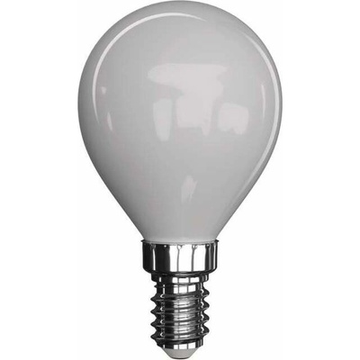 Emos LED žárovka Filament Mini Globe mléčná 4,2W E14 teplá bílá