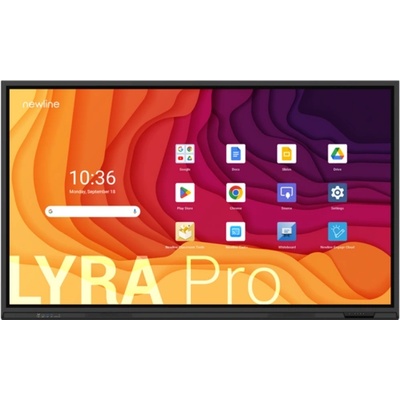 Интерактивен дисплей Newline LYRA Pro TT-6523QA, 65" (165.1 cm) 4K/UHD LED сензорен дисплей, DisplayPort, HDMI, RS232, USB, USB C, USB B, LAN (TT-6523QA)