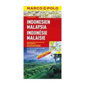 Indonesie Malaysie mapa MP