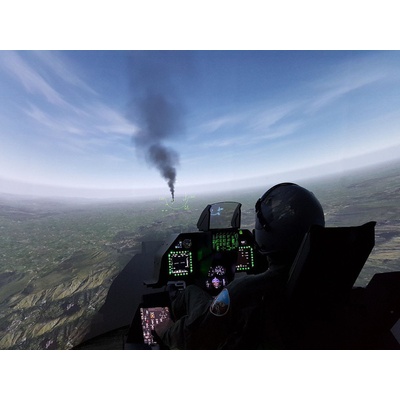 Letecký simulátor stíhačky F16