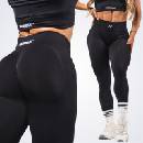 Nebbia Tvarujíci bezešvé maximum push-up legíny FLOW SEAMLESS 497 černé