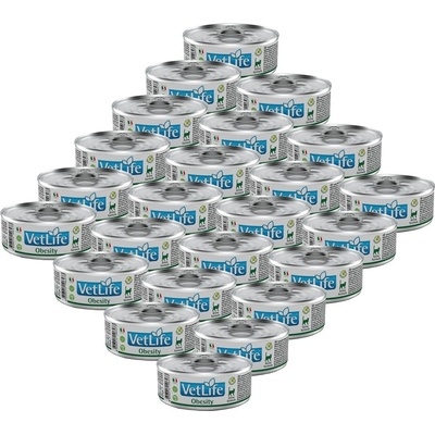 Vet Life Cat Obesity 24 x 85 g